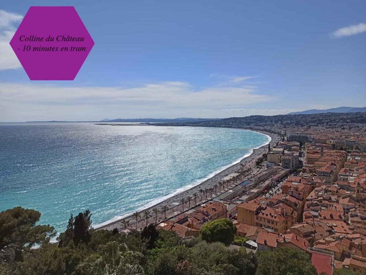 Studio - 1 Minute De La Plage Et De La Promenade Des Anglais Ніцца Екстер'єр фото